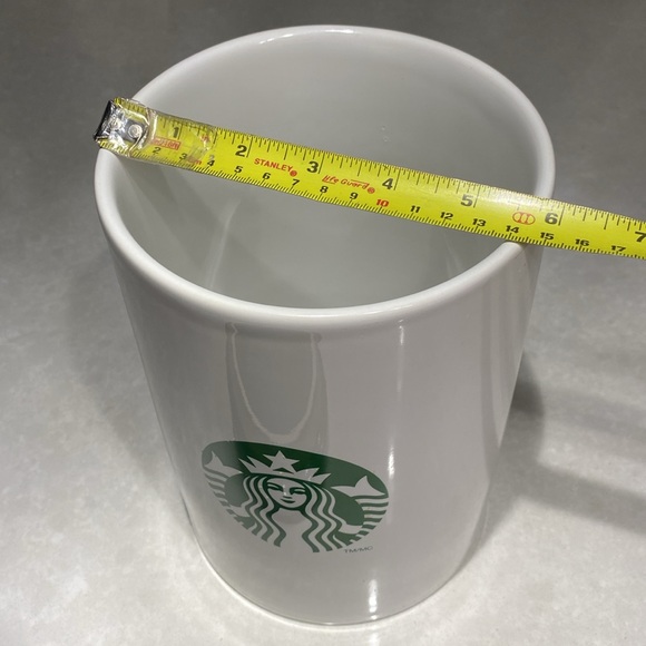Starbucks large coffee canister. Green Mermaid branding  logo 9.5 tall ⭐️⭐️⭐️⭐️ - Picture 9 of 13